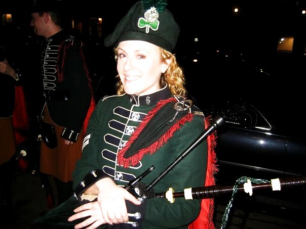 BC Regiment Irish Pipes